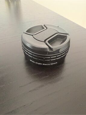 Ulanzi Wide Angle Macro 52mm Camera Lens Cap Accessory - Black